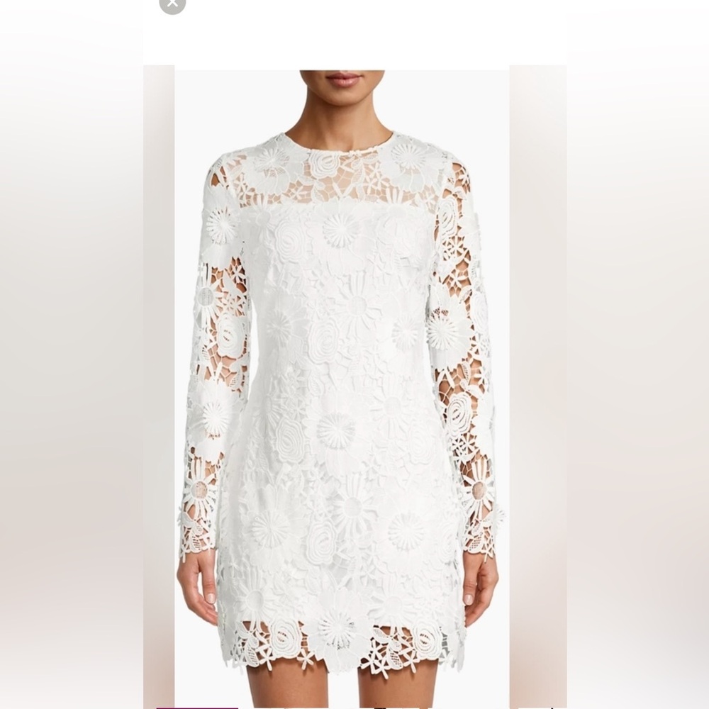 Milly Nessa 3D Lace Dress worn once